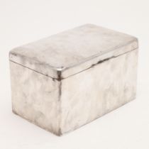 AN EDWARDIAN CIGAR BOX.