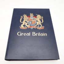 GREAT BRITAIN STAMP ALBUM & OTHER STAMPS, & POSTCARDS.