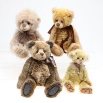 CHARLIE BEARS TEDDY BEARS INCLUDING ISABELLE COLLECTION.