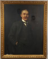 JOHN HENRY FREDERICK BACON , ARA (1865/8- 1914). PORTRAIT OF A GENTLEMAN.