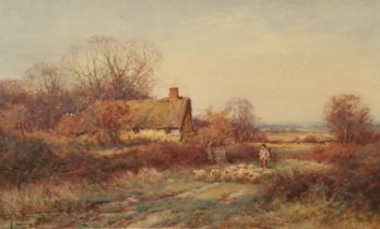HENRY JOHN SYLVESTER STANNARD (1870-1951). CHANGING PASTURES; THE TOY BOAT.