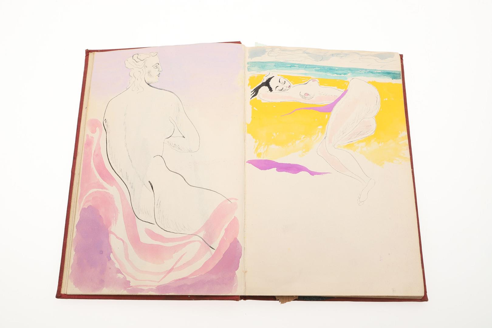JOHN BANTING (1902-1972). TWO SKETCHBOOKS. (d) - Image 2 of 10