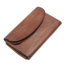 SOMERSET & CRICKET INTEREST - PRESENTION LEATHER NOTEPAD TO ERNIE ROBSON, 1900.