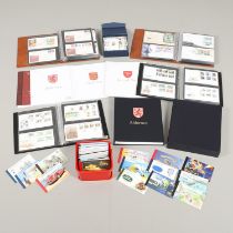 ALDERNEY STAMP ALBUM, FIRST DAY COVERS, & DEFINITIVE FIRST DAY COVERS.
