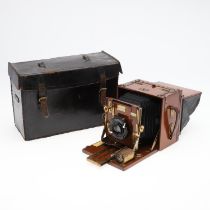 EARLY PLATE CAMERA - 'THE SANDERSON'.