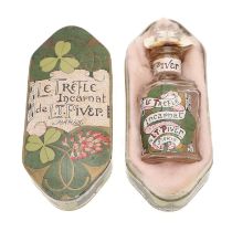 RARE BOXED FRENCH SCENT BOTTLE - L T PIVER.