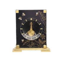 JAEGER LE COUTRE 'MARINA' MANTLE CLOCK.