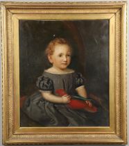 THOMAS WALLEY (1817-1878). PORTRAIT OF A CHILD.