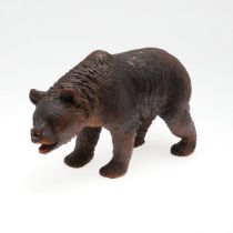 A BLACK FOREST CARVED BEAR.
