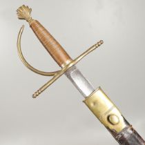 A SWORD SIMILAR TO A 1786 PATTERN INFANTRY OFFICERS SWORD.