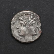 ROMAN REPUBLIC, QUADRIGATUS-DIDRACHM. c.225-215 B.C.