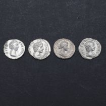 ROMAN IMPERIAL COINAGE: A COLLECTION OF FOUR DENARIUS, c.141-235. A.D.