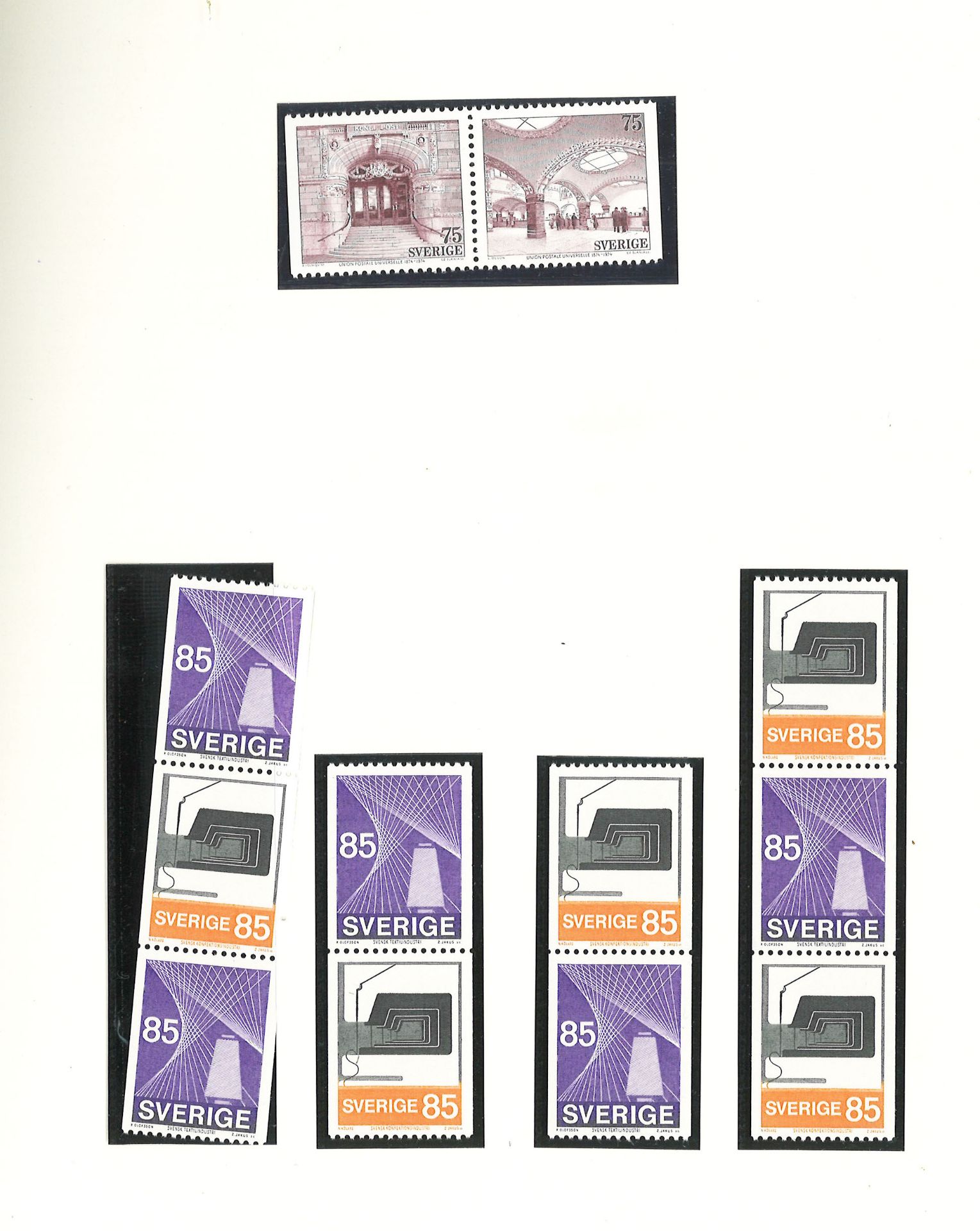 Schweden, postfrische Sammlung mit den Markenheftchen, - Blättern und Zusammendrucken aus den Jahren - Bild 5 aus 6