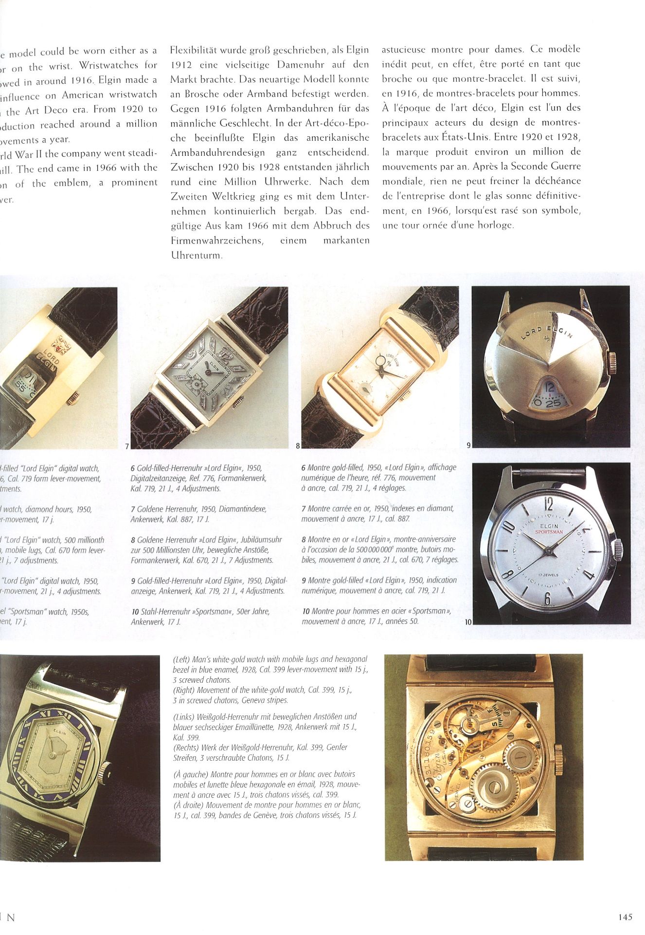 Brunner, Gisbert L. und Christian Pfeiffer-Belli - Wristwatches: Armbanduhren: Montres-bracelets. - Image 3 of 3