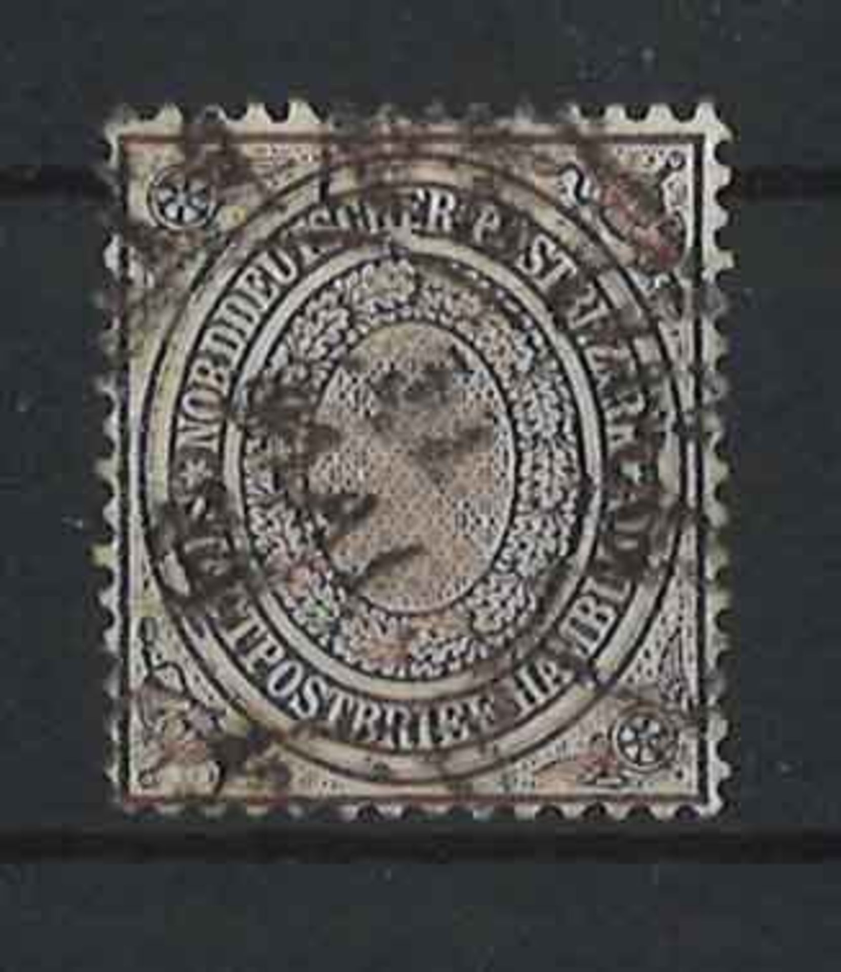 Norddeutscher Bund 1868, gestempelt, Michel Nr. 12