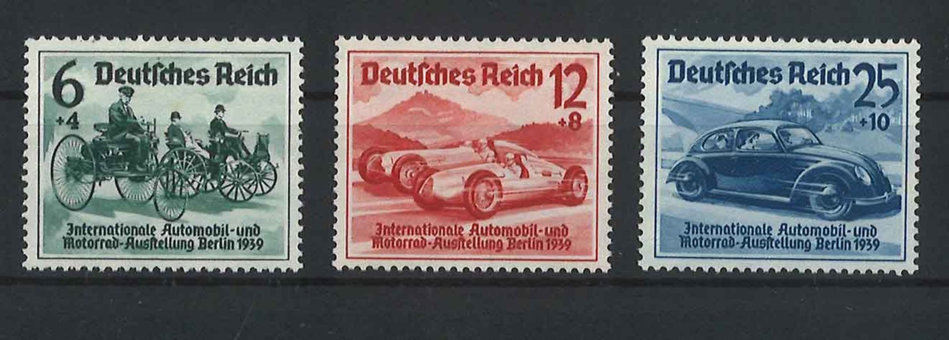 Deutsches Reich 1939, Michel Nr. 686-688, postfrisch.