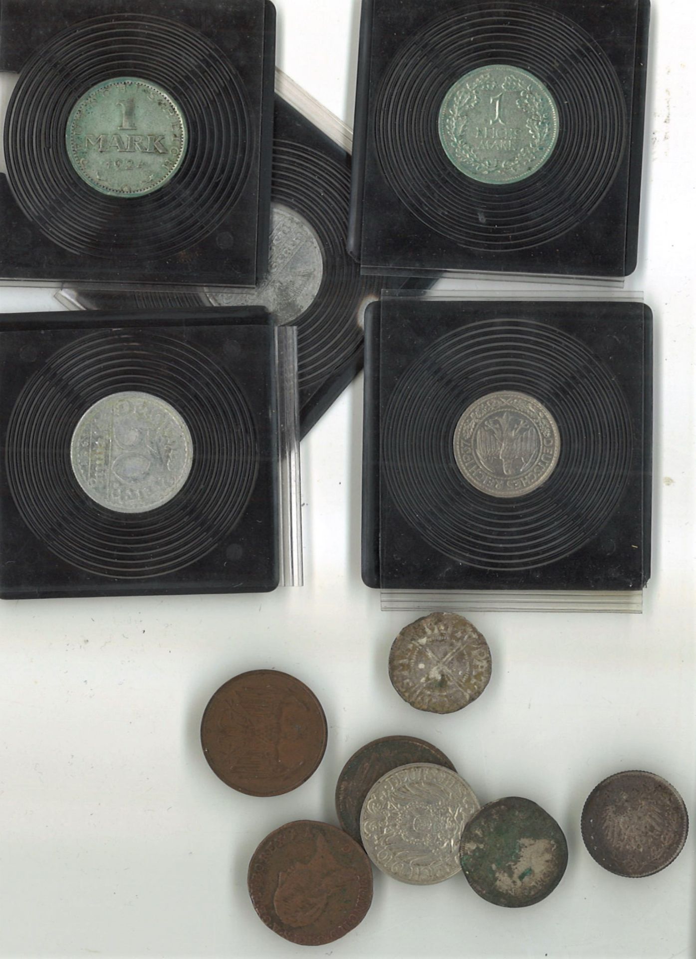 Lot Deutschland Münzen, schöne Fundgrube. Bitte besichtigen