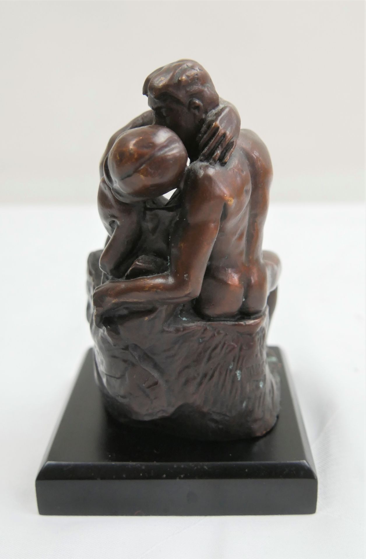 De Agostini Bronze Figur "Der Kuss" nach einem Werk von Rodin. In Original Verpackung. - Image 4 of 6