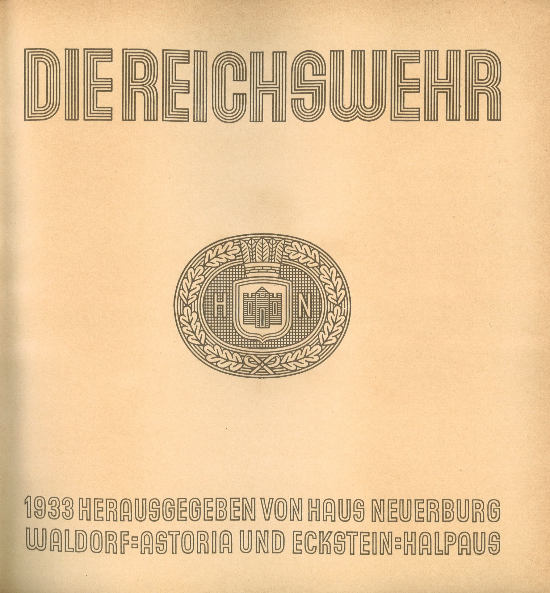 Sammelbilderalbum "Die Reichswehr" komplett mit allen 280 Sammelbildern, obere Ecke des