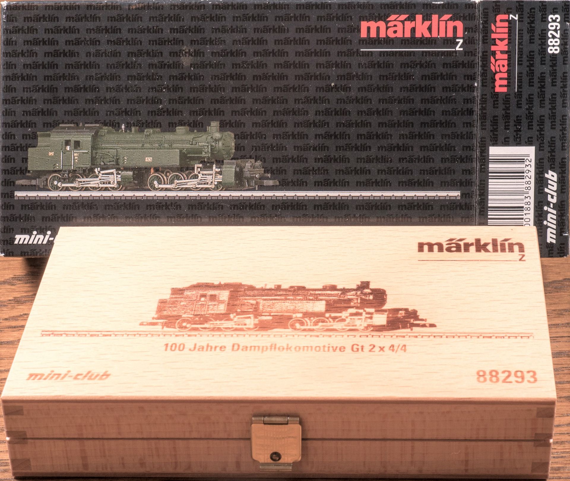 Märklin mini - club 28293, Dampflokomotive Gt 2x4/4 Mallet. Gruppenverwaltung Bayern. Spur Z. - Image 3 of 3