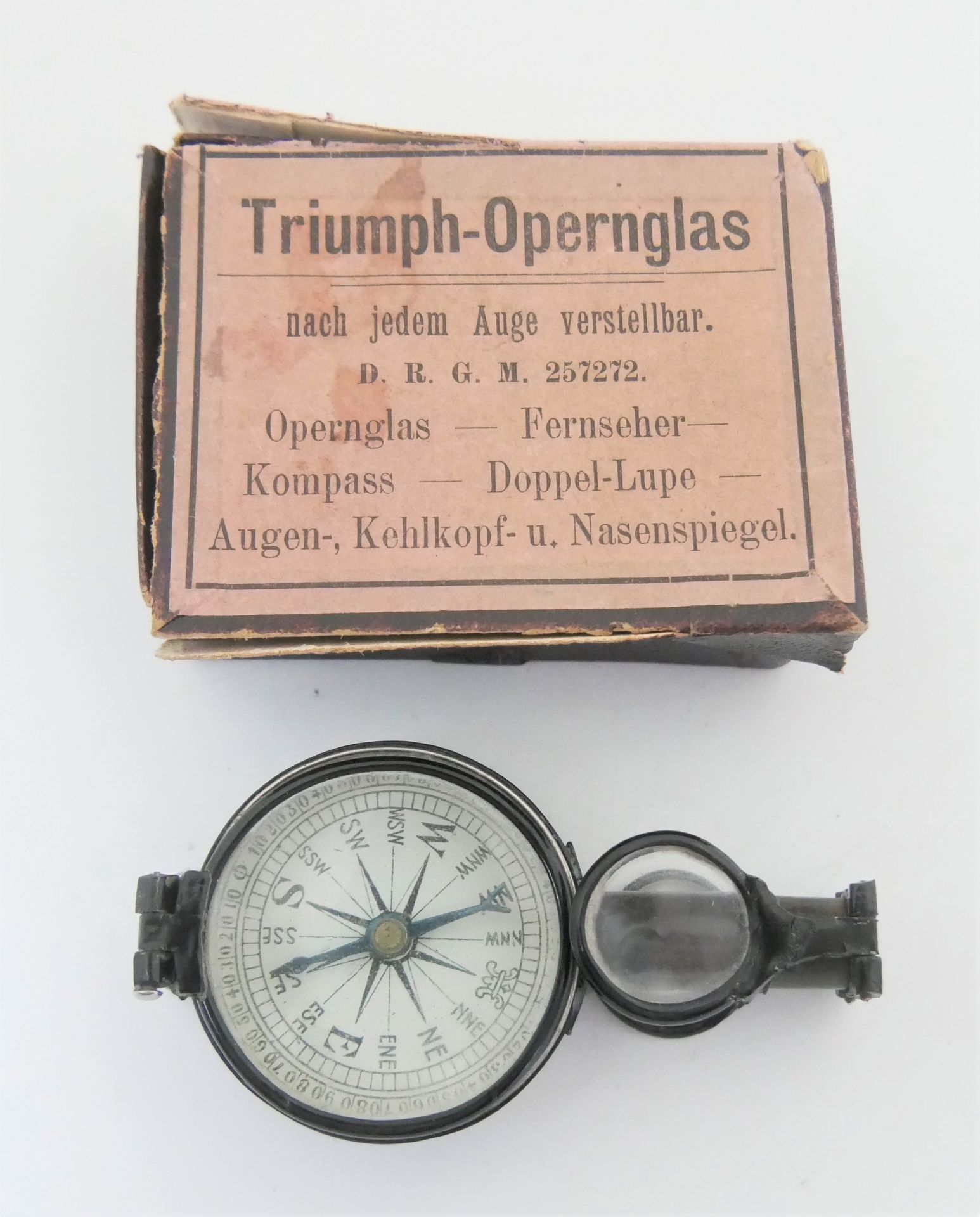 Triumph - Opernglas. D.R.G.M. 257272. Opernglas, Fernseher, Kompass, Doppel Lupe, Augen-,