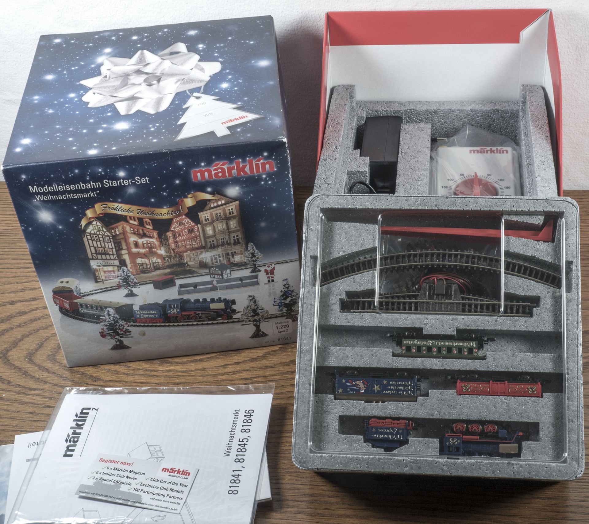 Märklin mini - club 81841, Startpackung "Weihnachtszug". Spur Z. Ungebraucht in OVP.