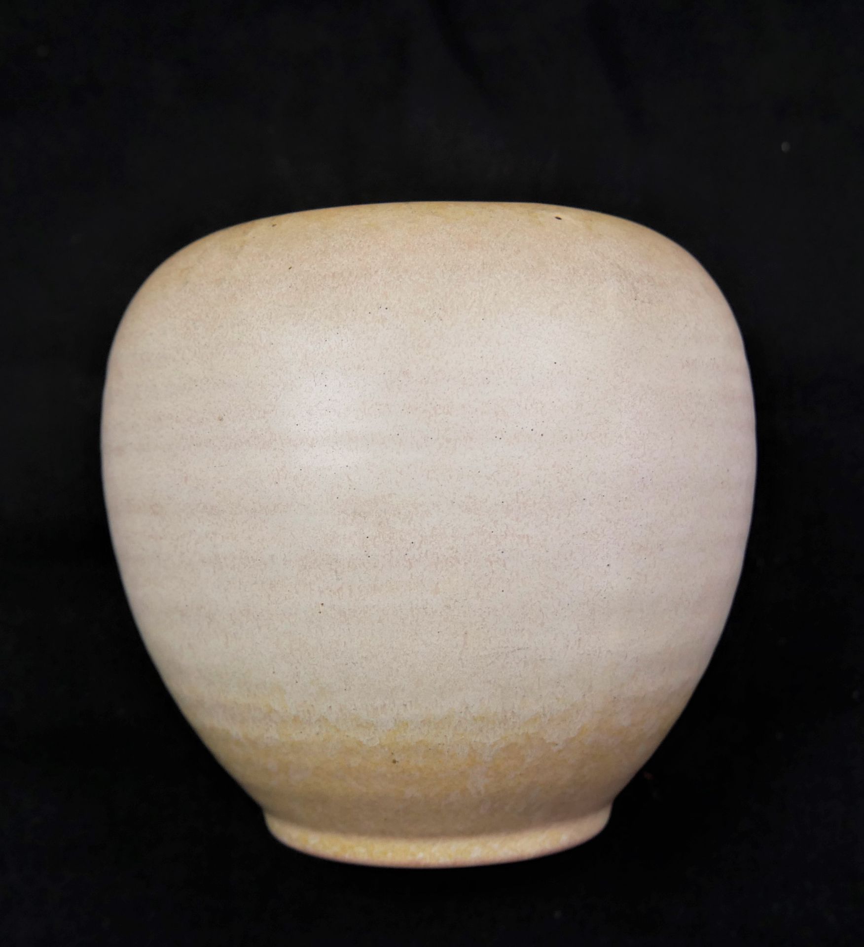 Keramikvase ungedeutet, guter Zustand. Höhe ca. 14 cm - Bild 2 aus 2
