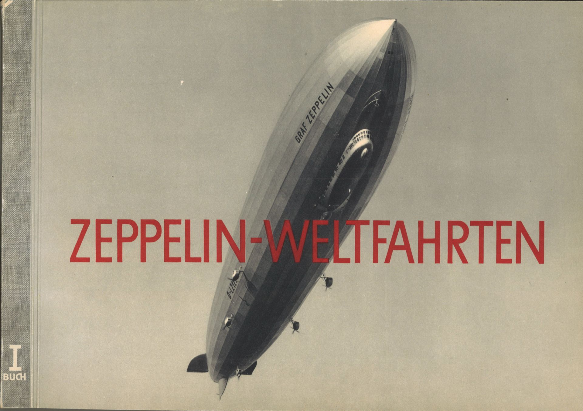 Sammelbilderalbum "Zeppelin-Weltfahrten", vom ersten Luftschiff 1899 bis zu den Fahrten des LZ