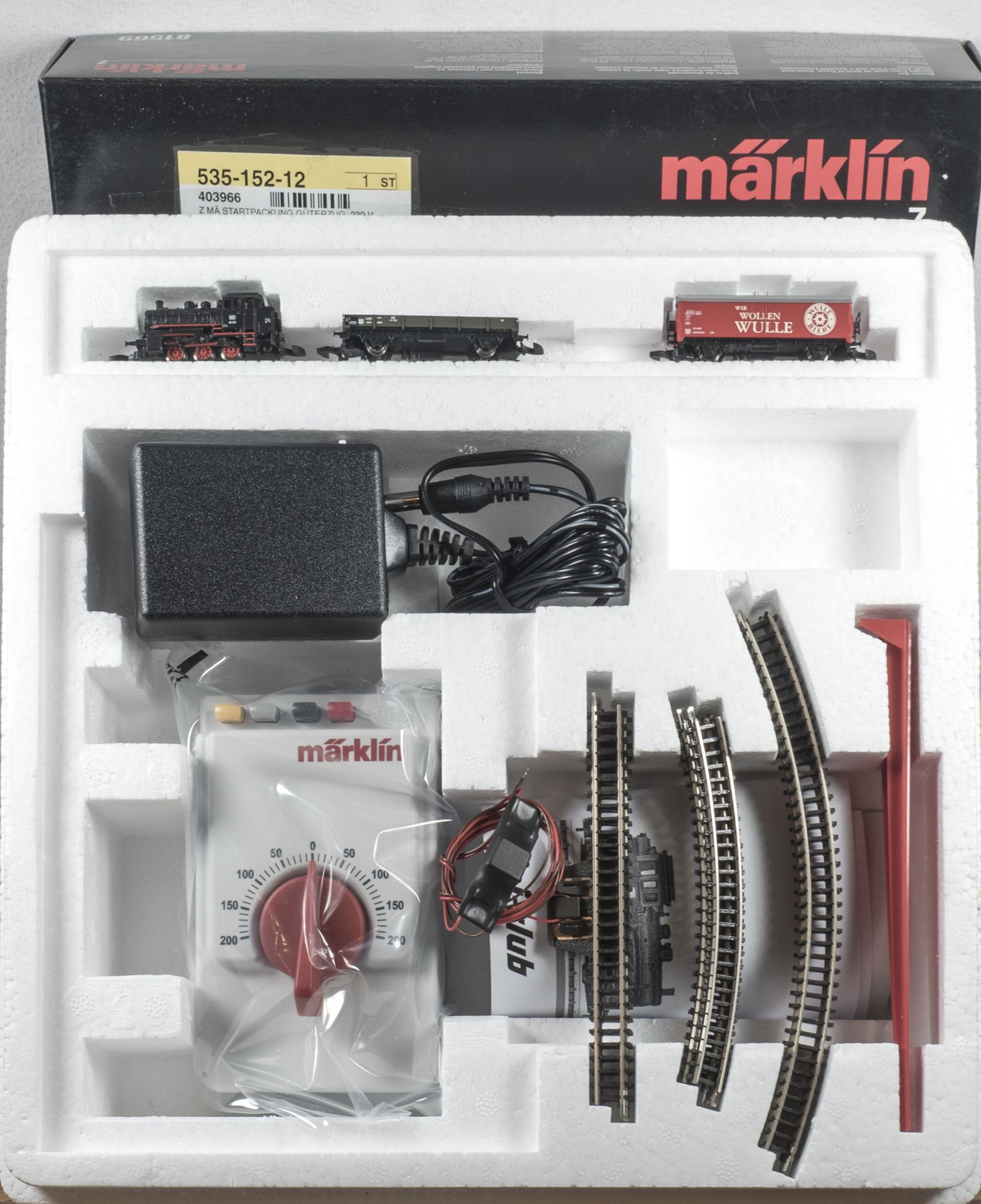 Märklin mini - club 81569, Startpackung Güterzug. Spur Z. Augenscheinlich komplett. Ungebraucht in