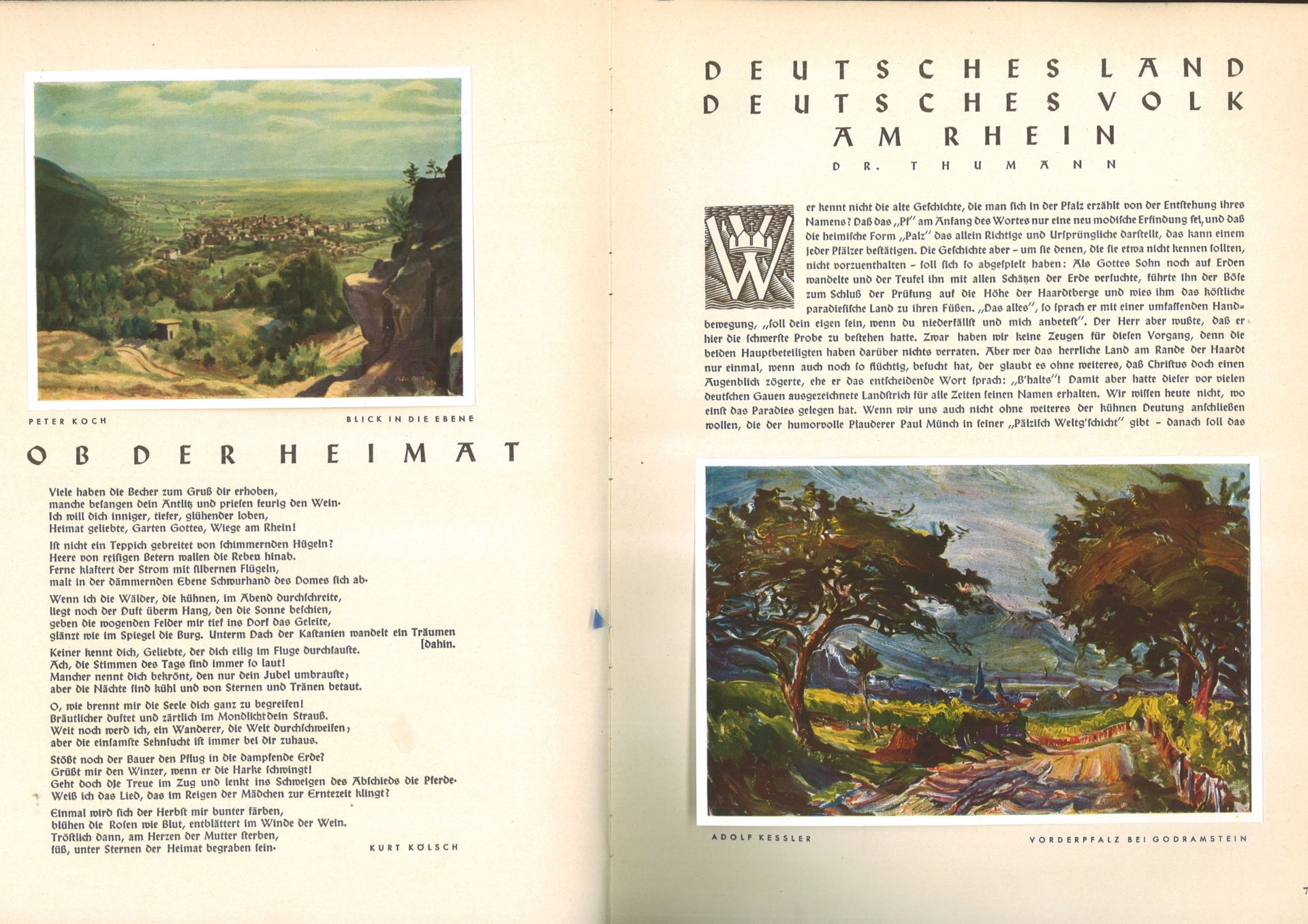 Das Westmarkbuch - Ehrengabe des Winterhilfswerkes Gau Rheinpfalz 1934/35. Sammelbilderalbum. 1 Bild - Bild 2 aus 2