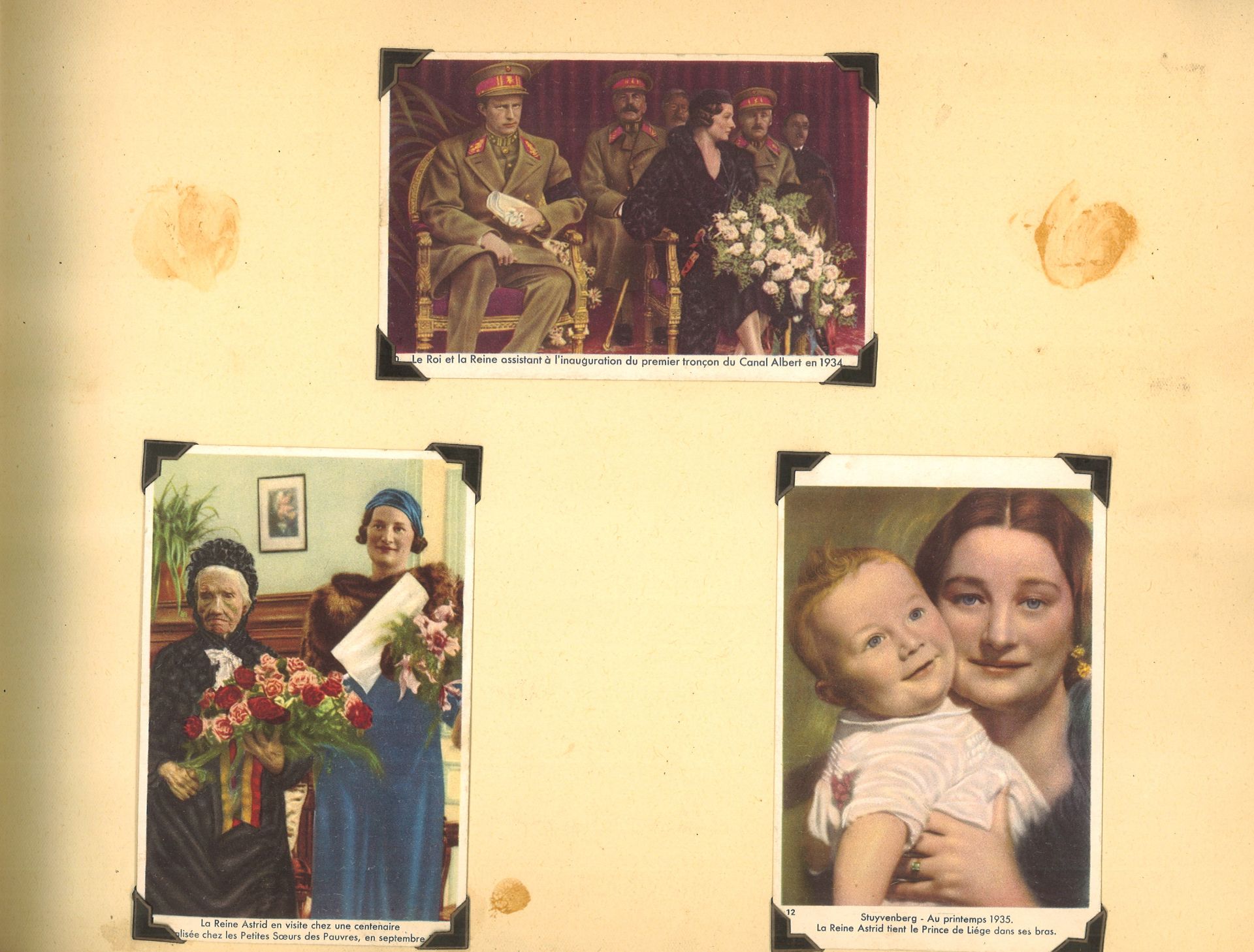 Sammelbilderalbum "Album Reine Astrid", 1926 - 1937. Auf Vollständigkeit nicht geprüft. - Image 2 of 3