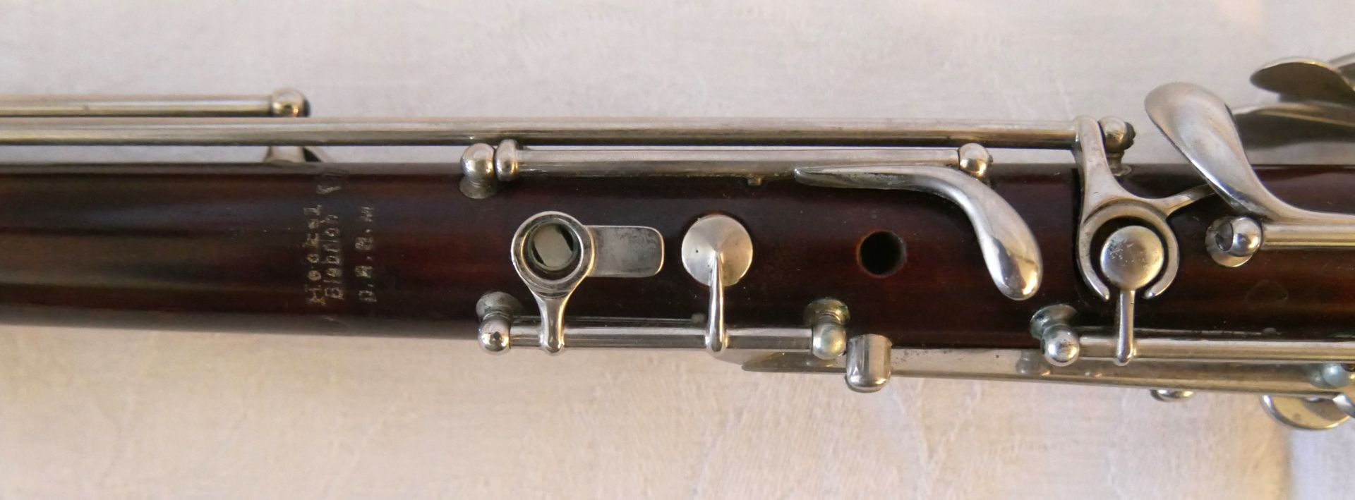Heckelphon, Oboeninstrument . Das Instrument ist eine durch Wilhelm Heckel und seine Söhne - Bild 7 aus 7