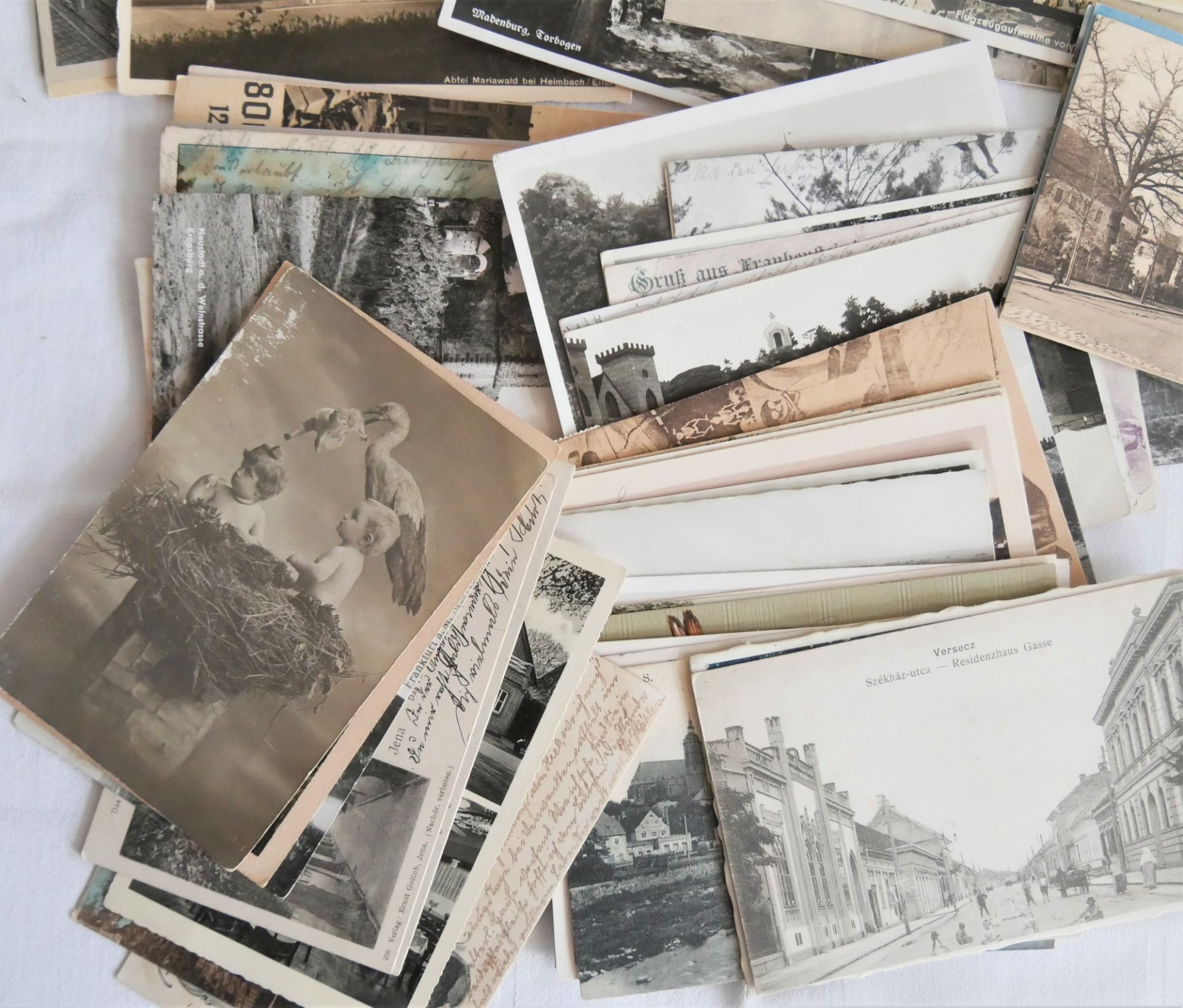 Sammlung von über 50 alte Postkarten, meist Vorkrieg dabei auch viel Pfalz. Bitte besichtigen! - Bild 2 aus 2