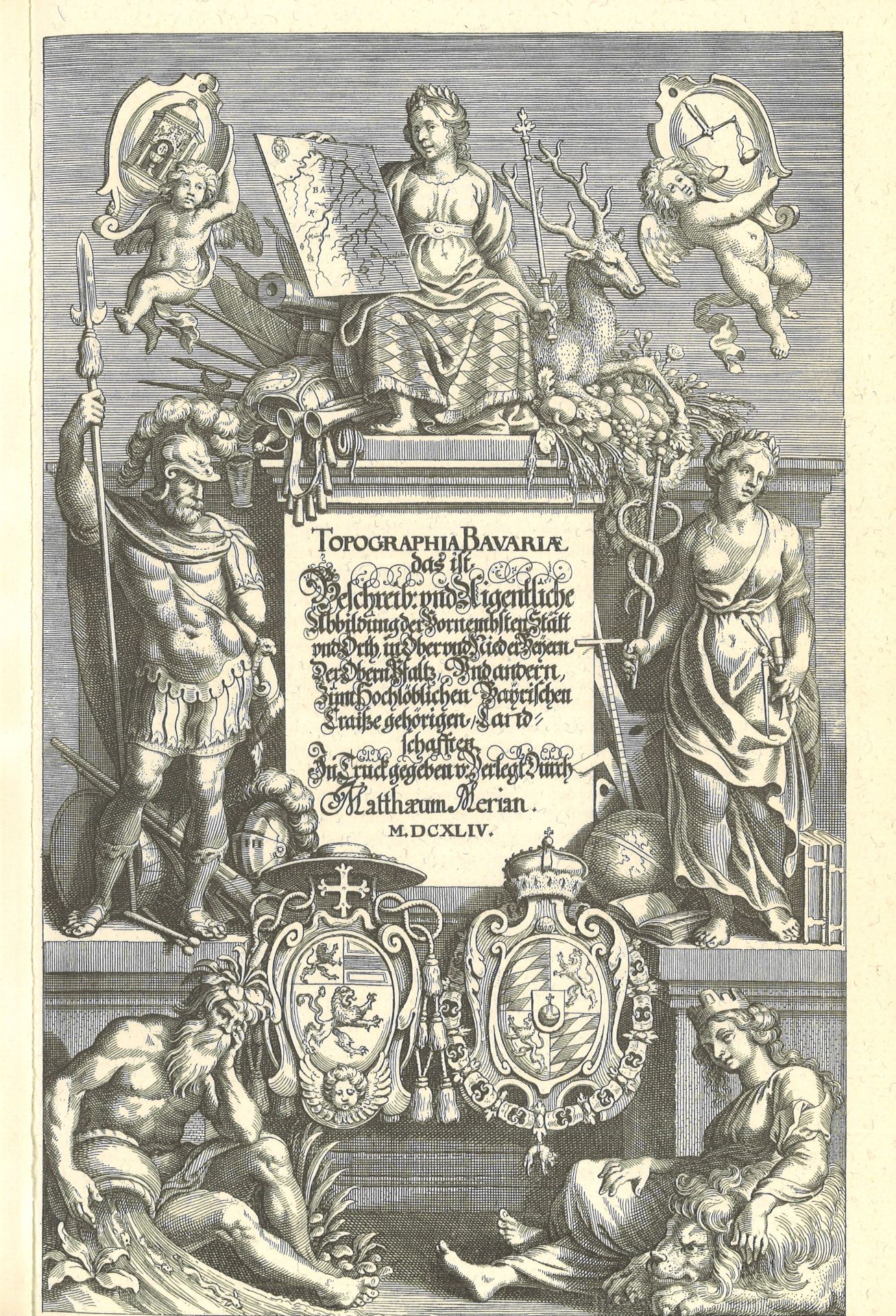 Lot Bücher, insgesamt 4 Stück, dabei z. Bsp. Faksimile Druck von 1962 Basel "Merian Bayern 1657", "
