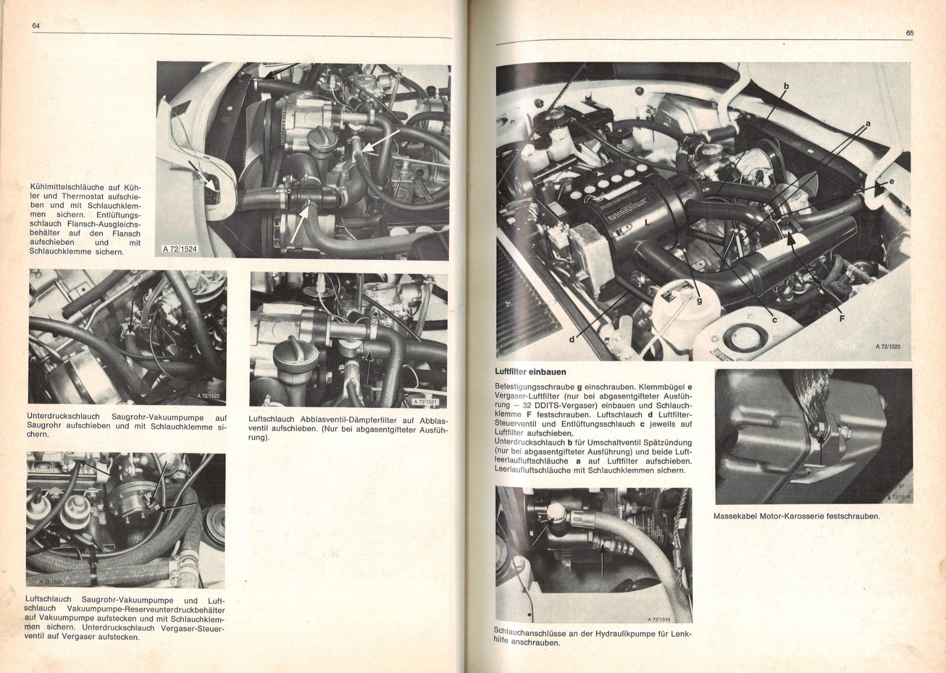 Aus Oldtimer Sammlung! Audi NSU "Reparaturhandbuch Ro 80" Neuausgabe - 1973. Echtes - Bild 3 aus 3