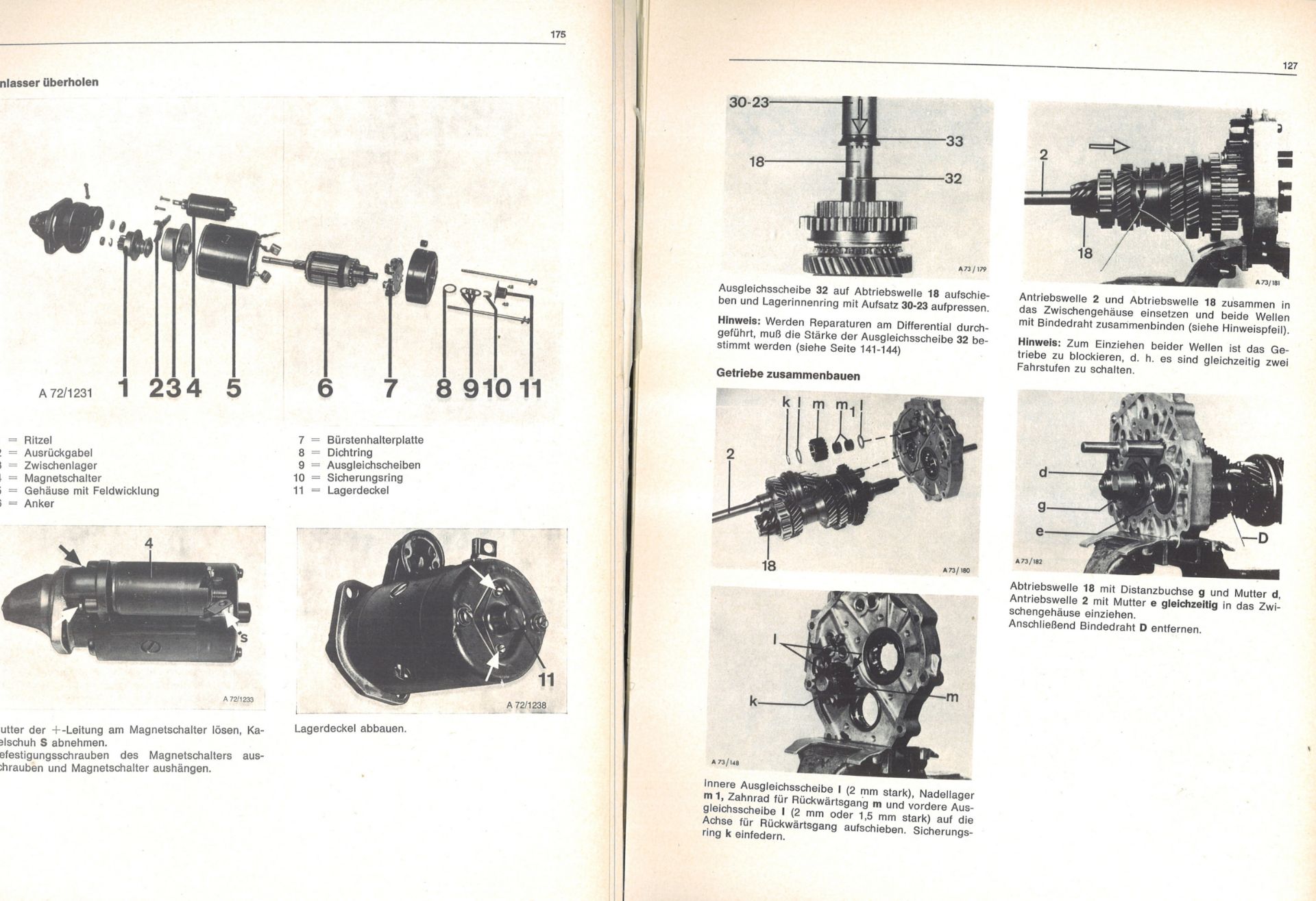 Aus Oldtimer Sammlung! Kleines Lot NSU Audi. Dabei Reparaturhanbuch RO 80, Ergänzung - Bild 2 aus 2