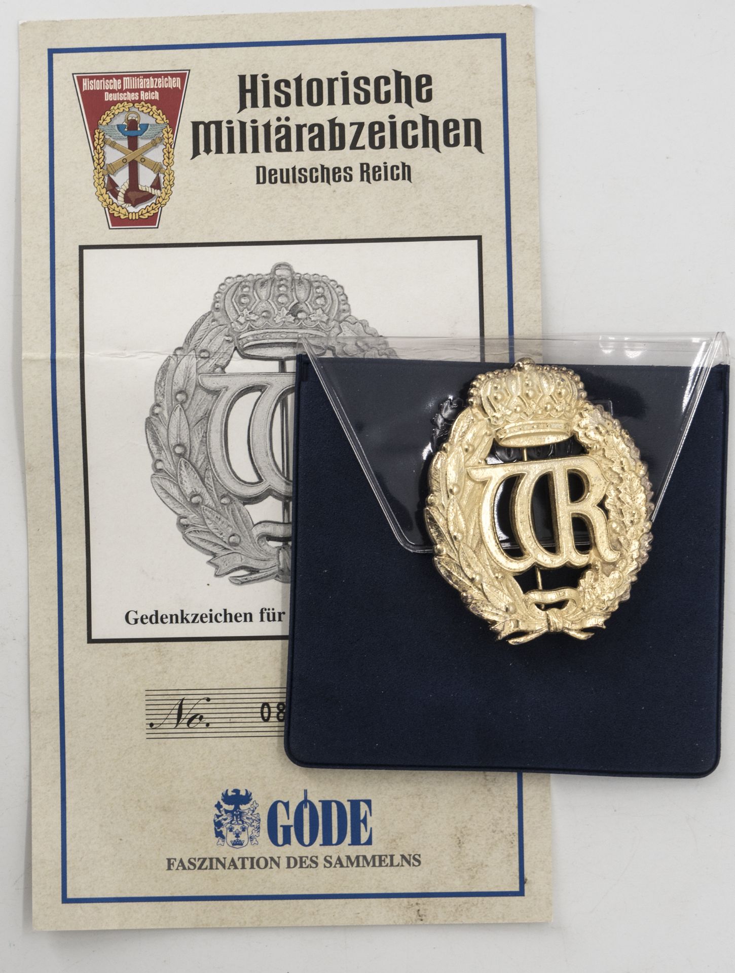 Deutsches Kaiserreich, Gedenkzeichen für Generaladjutanten. Gewicht: ca. 50 g. Größe: ca. 58 mm.