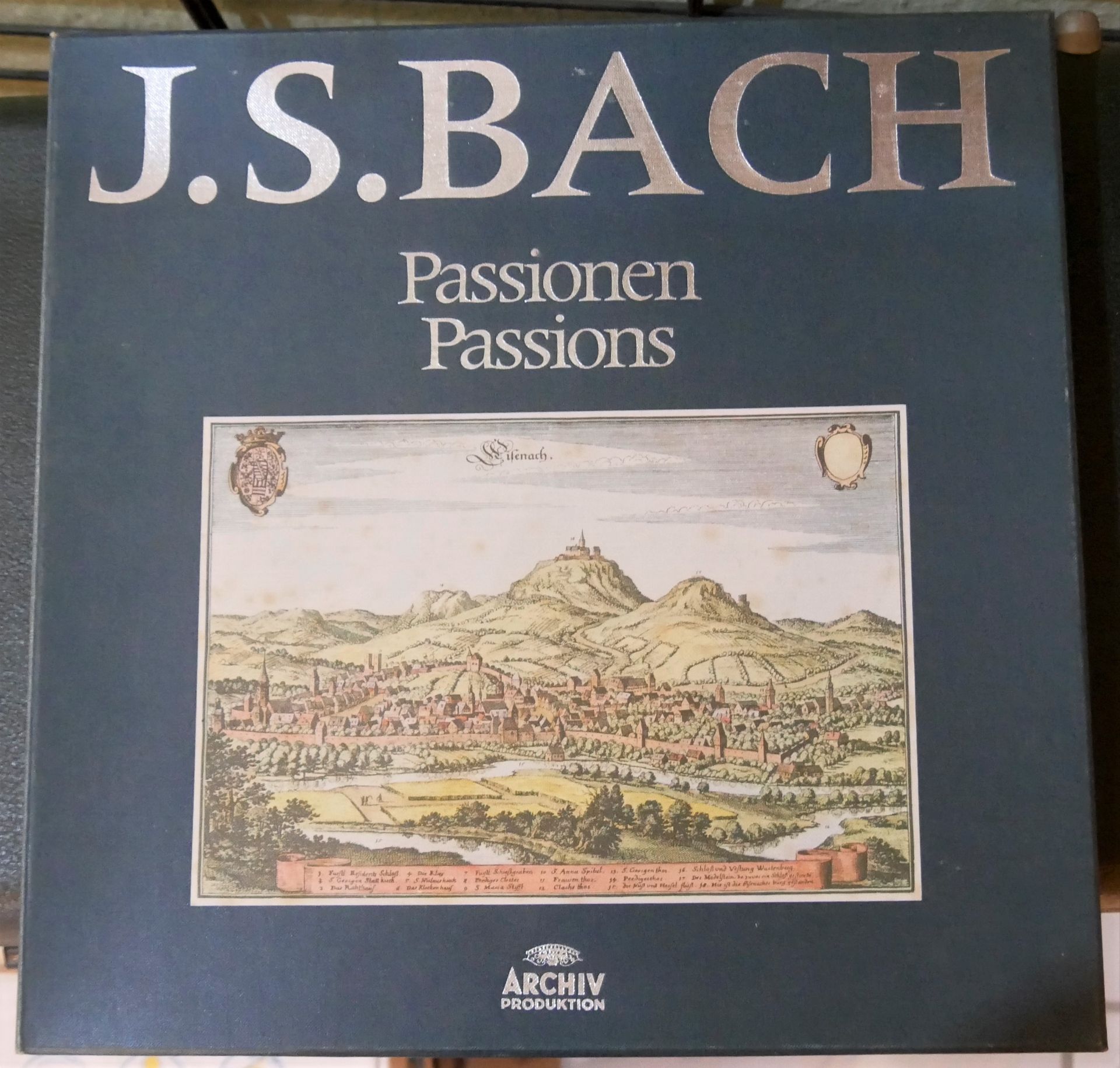 J.S. Bach. Archiv Produktion 11LP Stereo. Vollständig Box 1-11. Dabei z.b. Nr. 3 Weihnachts - Image 2 of 2