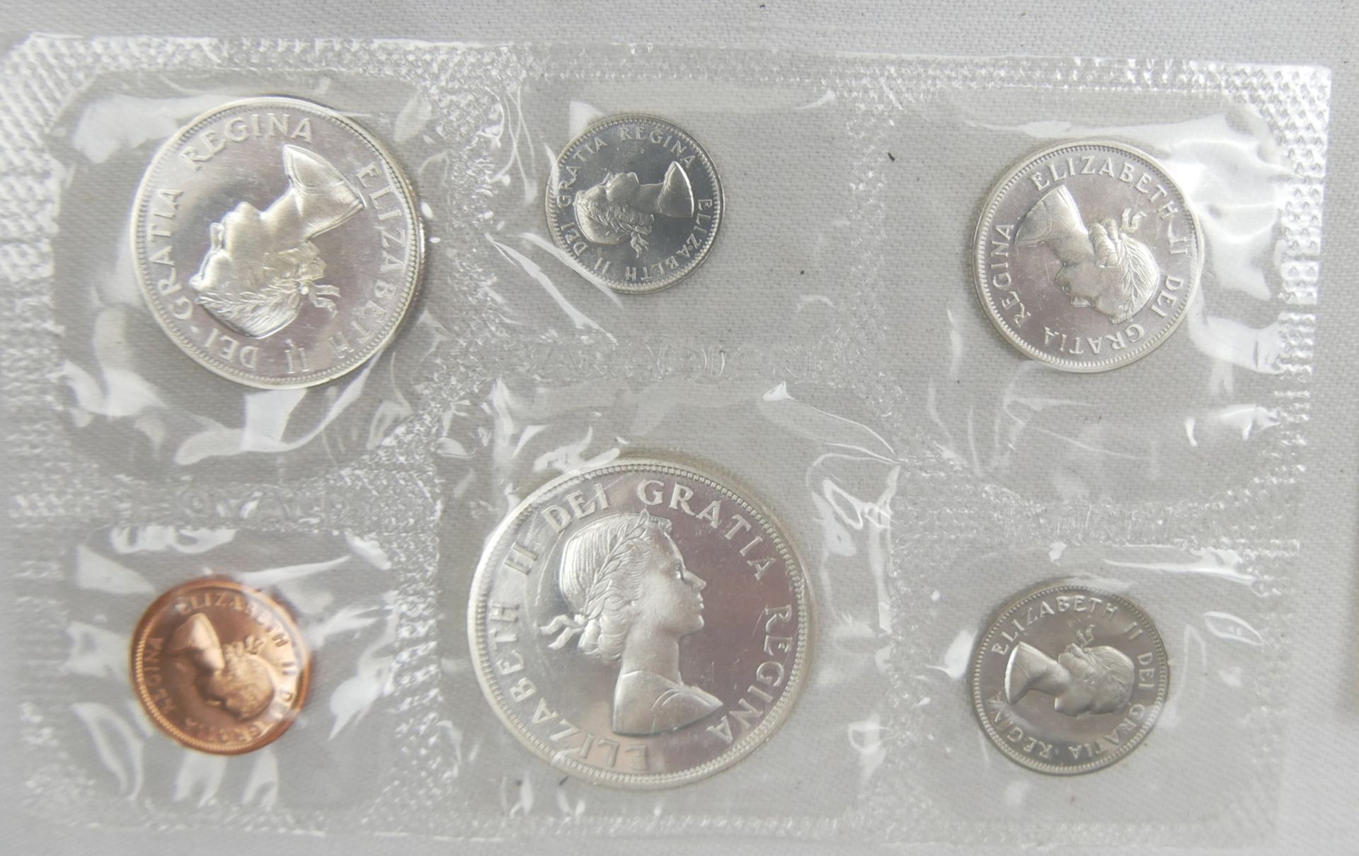 Münzsatz Canada 1964 sowie 1 Canada Dollar Silber 1978 - Bild 2 aus 4