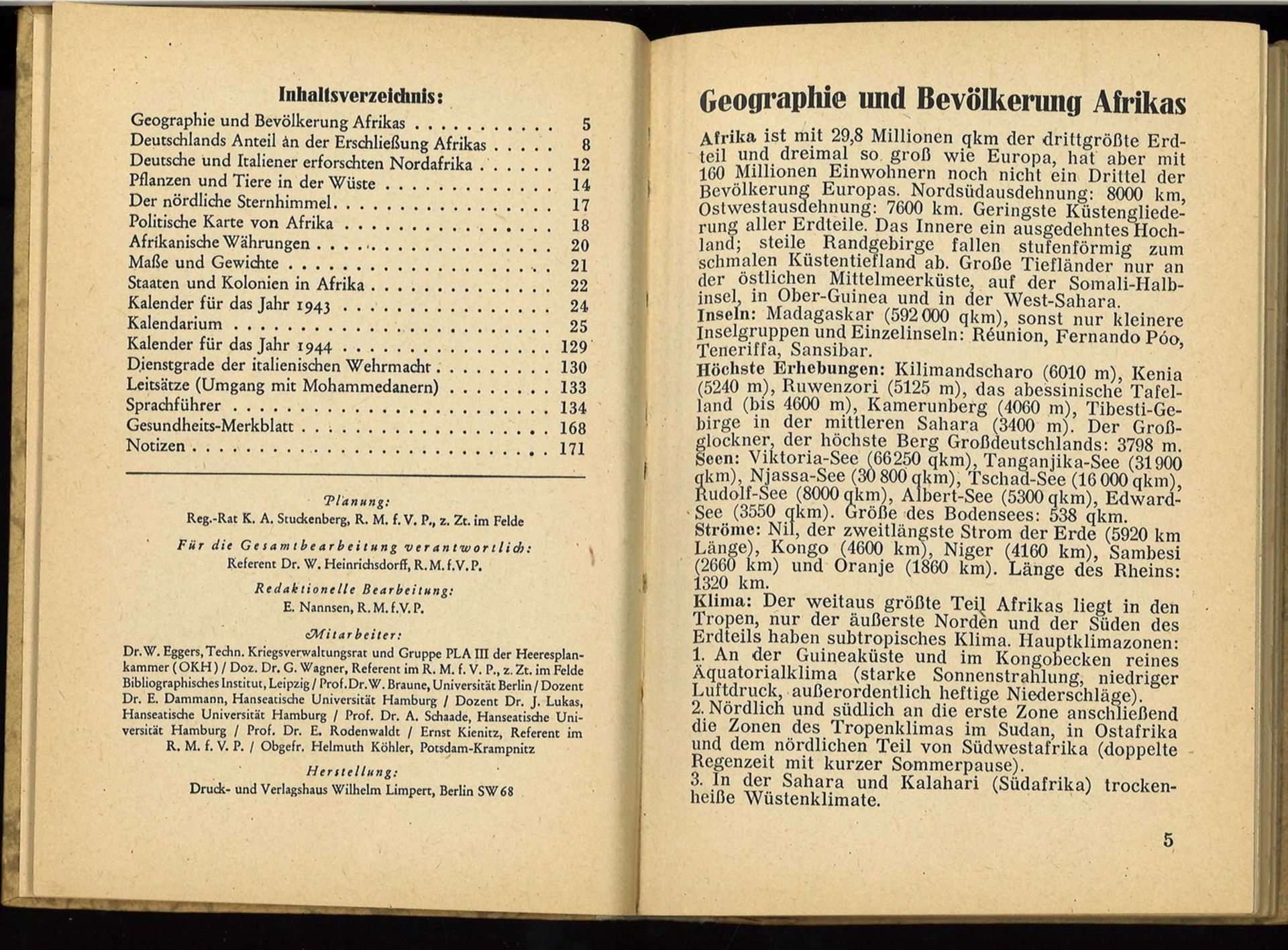 Kalender Panzerarmee Afrika 1943, Herrmann Monnerjahn, Uffz. FP Nr. 02755. Uffz bei der Panzergruppe - Image 4 of 9