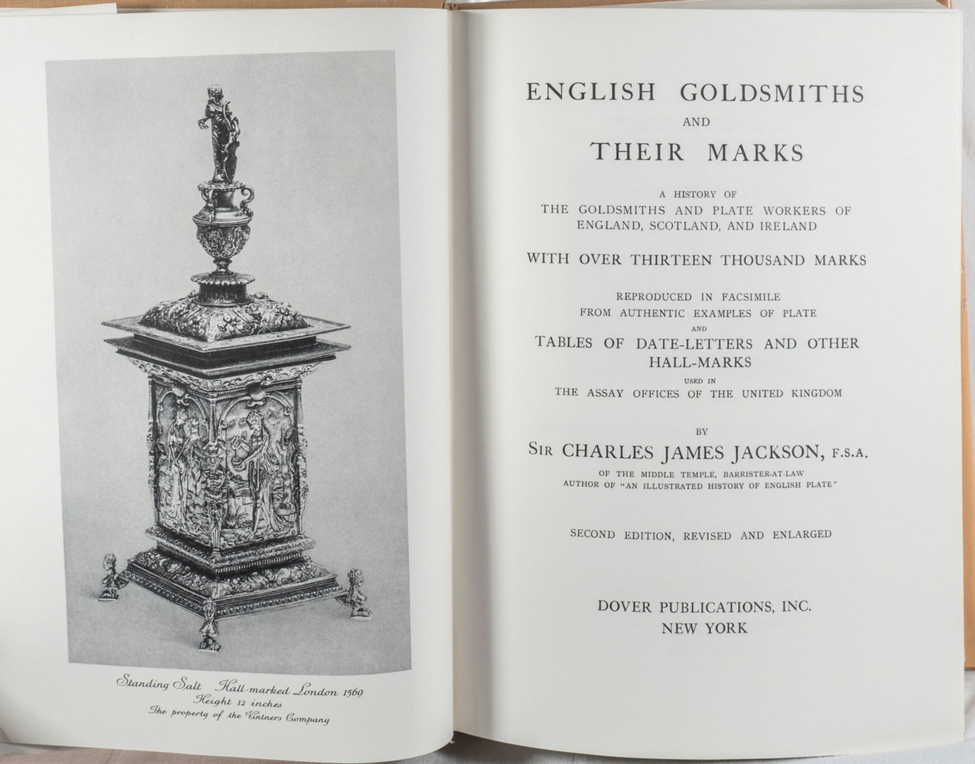 Sir Charles J. Jackson, "English Goldsmiths and their Marks". - Image 2 of 2