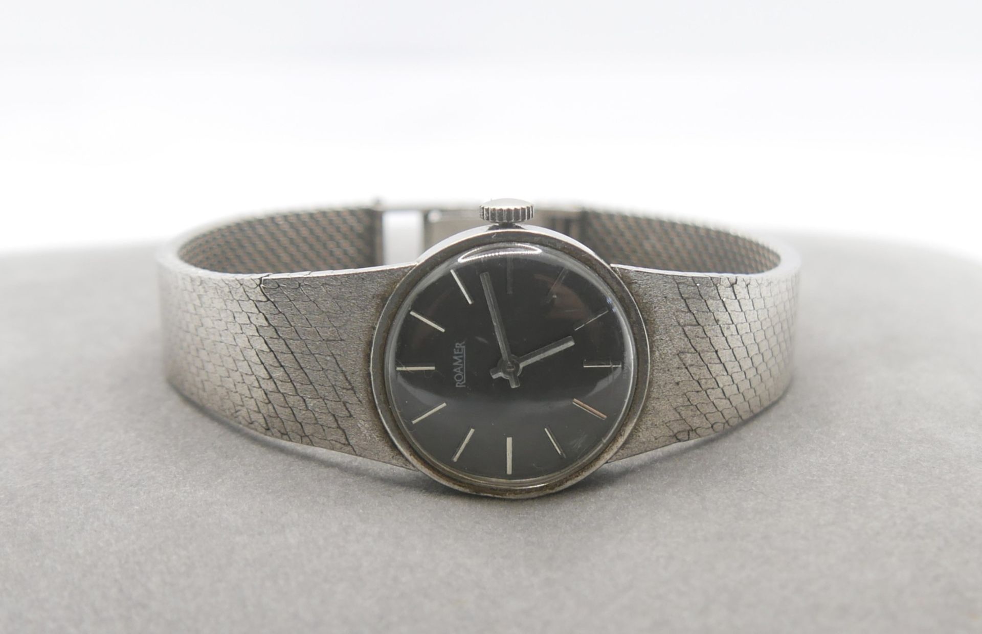 ROAMER 800er Silber Armbanduhr, ohne Funktion für den Uhrmacher.