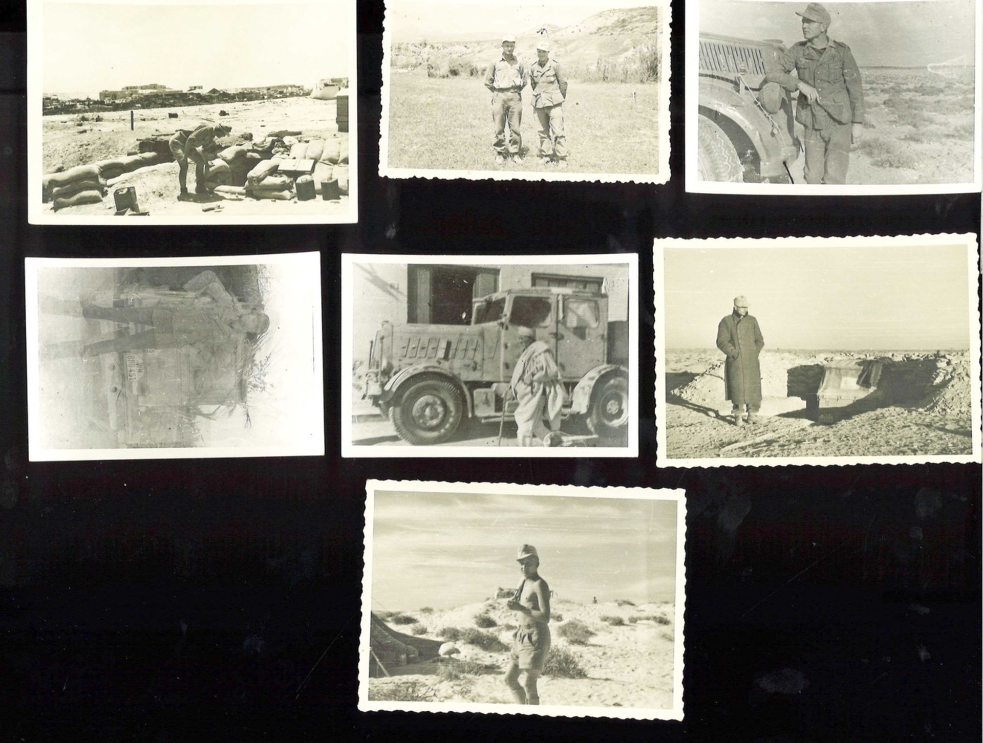 Original Fotos von Herrmann Monnerjahn, Uffz. FP Nr. 02755. Uffz bei der Panzergruppe Afrika im