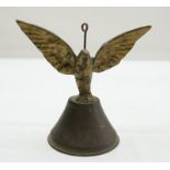 antiker Taschenuhrenhalter "Adler" Höhe ca. 10 cm, Breite ca. 11 cm