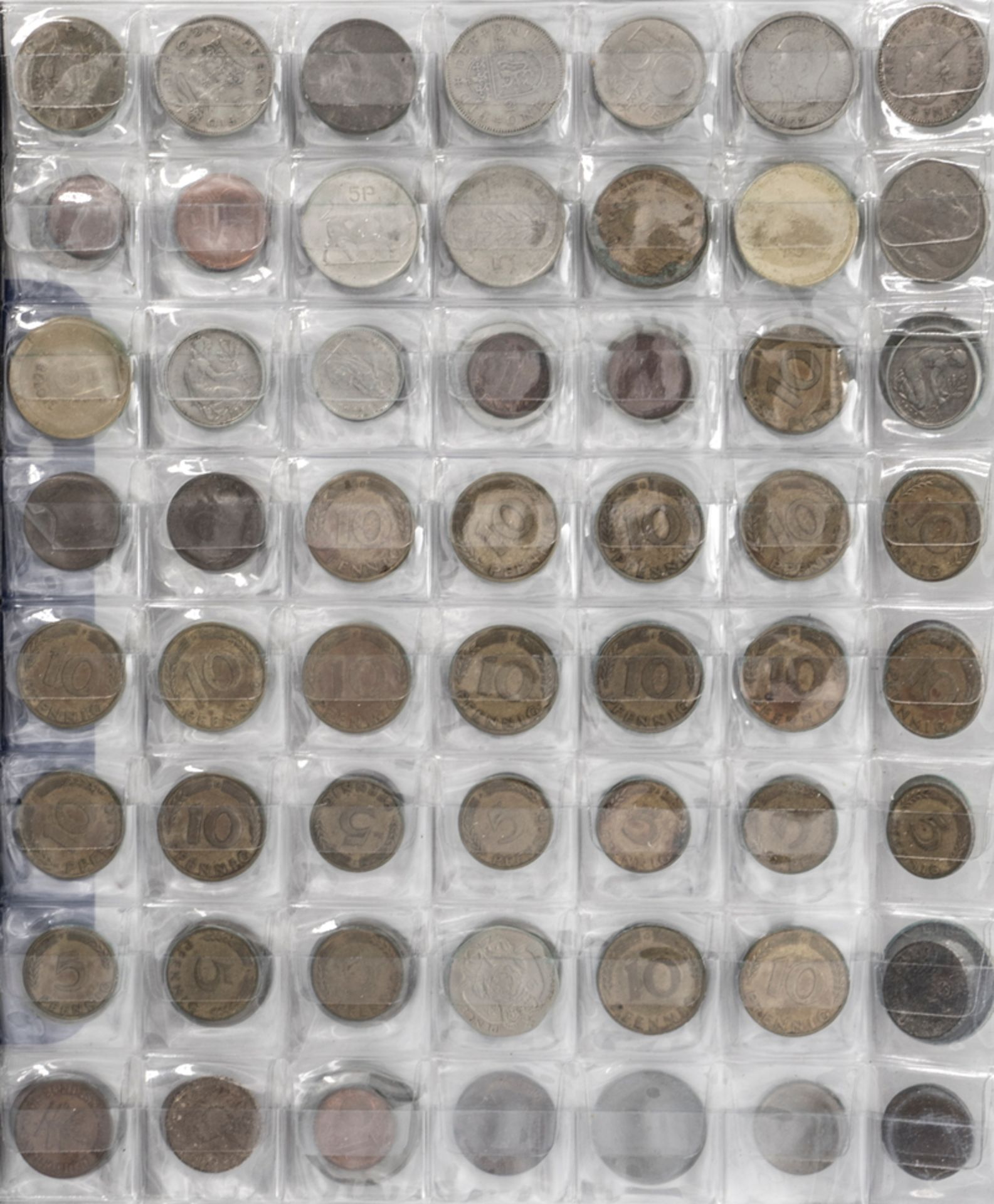 Lot Münzen aus aller Welt. Über 180 Münzen. - Bild 2 aus 3