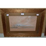 L. HARRIS, STIRLING CASTLE AND THE WALLACE MONUMENT, TWO WATERCOLOURS, BOTH SIGNED LOWER LEFT AND