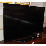 AN LG FLATSCREEN HD TV, APPROX. 43"