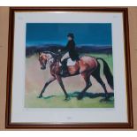 AFTER LOIS SHARP, DRESSAGE SCENE, ARTIST'S PROOF, SIGNED IN PENCIL LOWER RIGHT