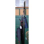 TWO FISHING RODS TO INCLUDE A BRUCE AND WALKER NORWAY SPEYCASTER, THREE PIECE ROD AND A BRUCE AND