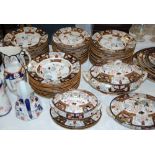 AN EXTENSIVE 19TH CENTURY JAPAN PATTERNED PART DINNER SET, PATTERN NO. 2020